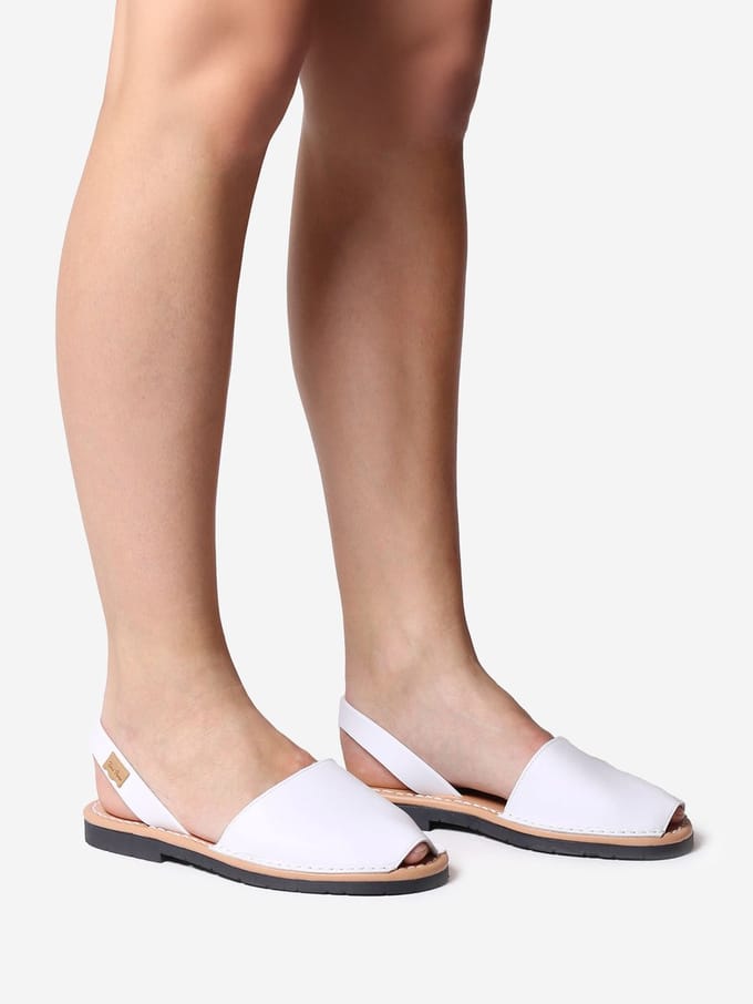 Klassieke leren sandalen voor dames uit Menorca | MAO-P