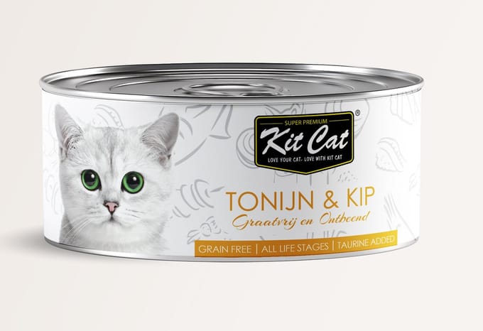 Kit Cat Tonijn & Kip 80g