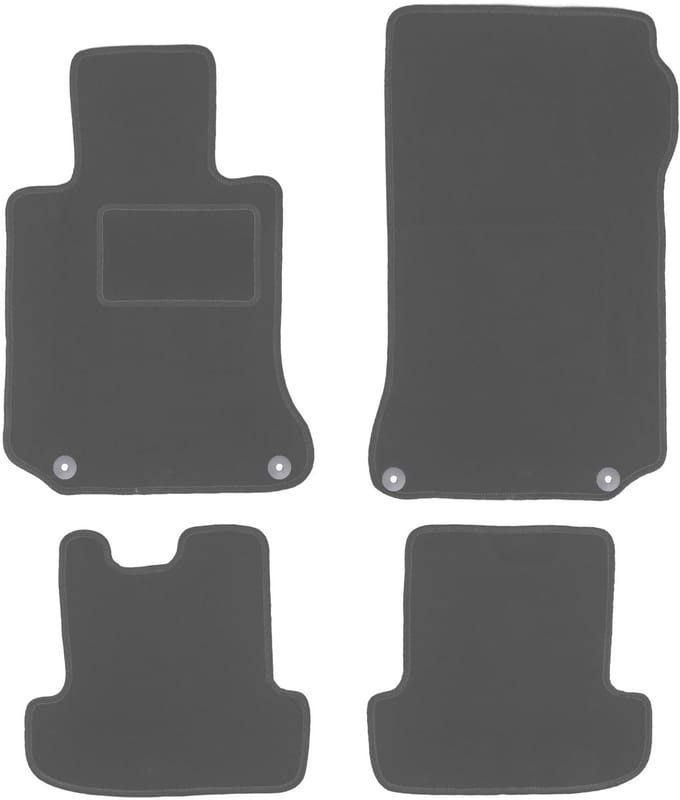 Grafiet automatten voor: Mercedes W207 Coupé E-Klasse (2009-)