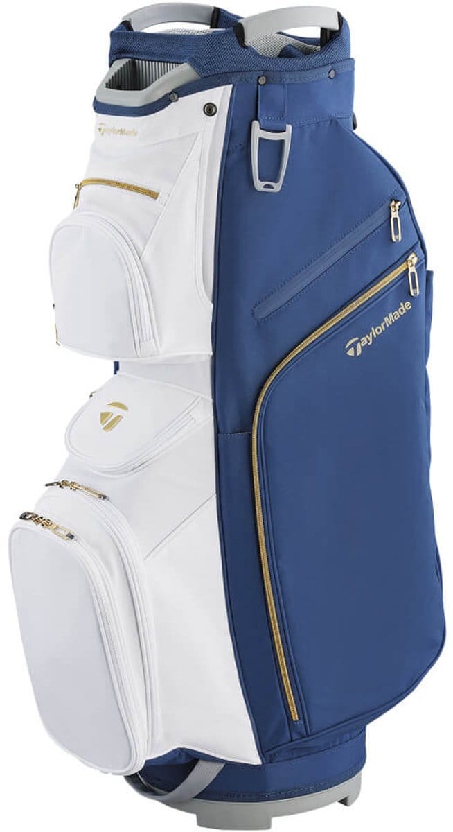 TaylorMade Kalea Gold Ladies Cartbag - Blauw Wit