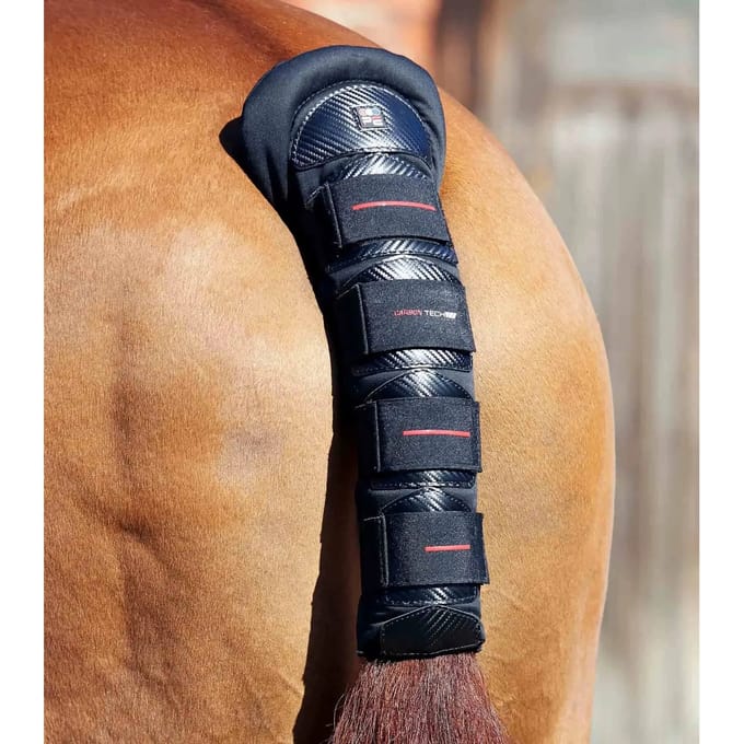 Antislip paardenstaartbeschermer Premier Equine Carbon Tech