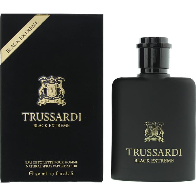 Trussardi Black Extreme - 50 ml - eau de toilette spray - herenparfum