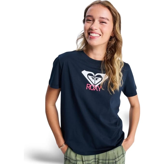 Dames-T-shirt Roxy Ocean Road Art