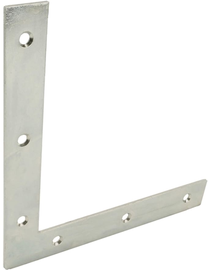 Raamhoek Recht Verzinkt 200X200mm 28X2,5Mm Gb