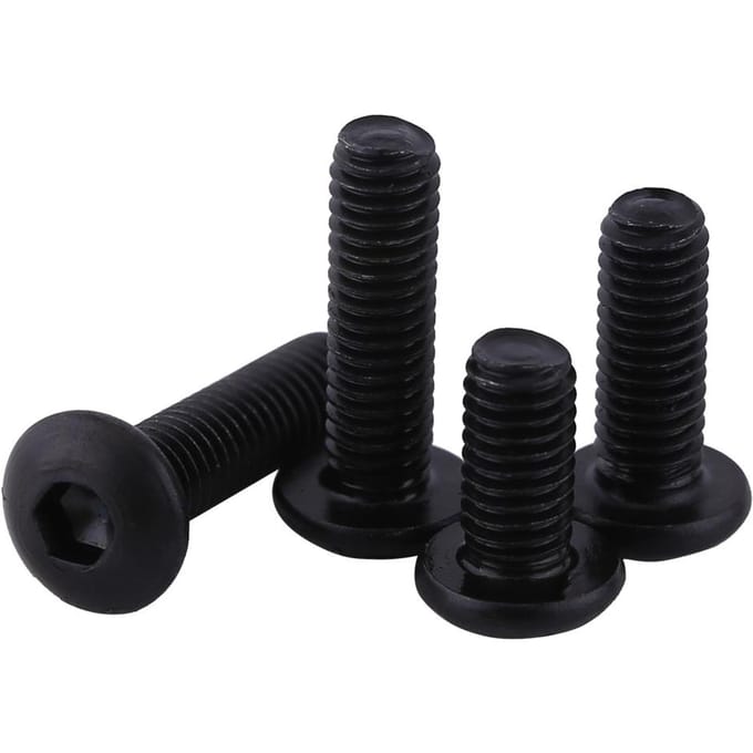 50 x Vis à tête bombée hexagonale en acier allié (M3*10mm) M3*10mm