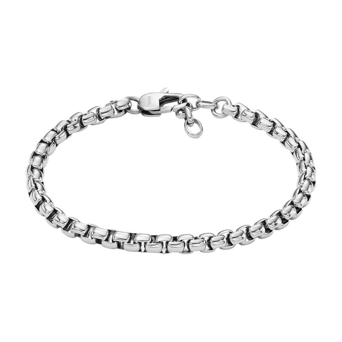 Fossil JF04562040 Unisex Armband - Zilverkleurig