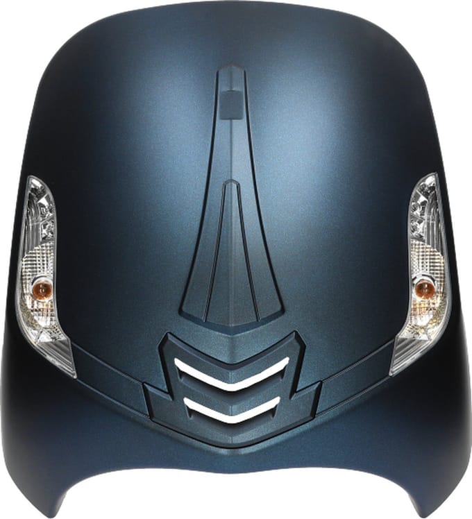 Voorkap met knipperlichten voor AGM VX50, BTC Riva new style Mat cameleon