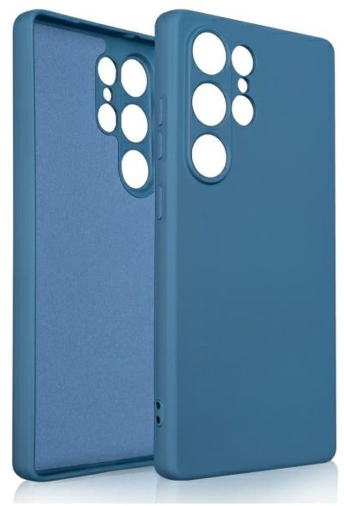 Beline Silicone Serie - Telefoonhoesje - Samsung S25 Plus - Hardcase - Niebieski