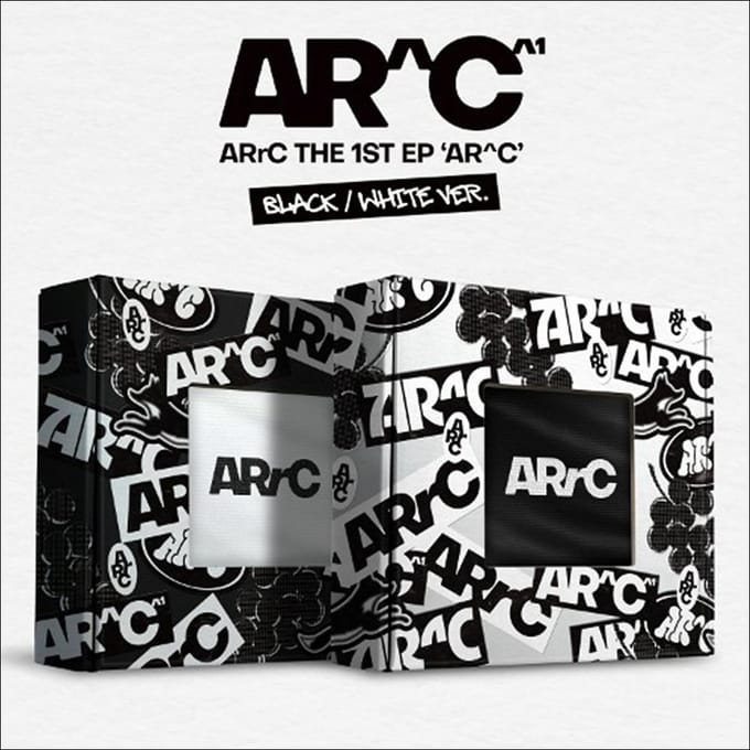 ARrC - AR^C 1e EP Album (Zwart ver. / Witte versie) Random ver. black