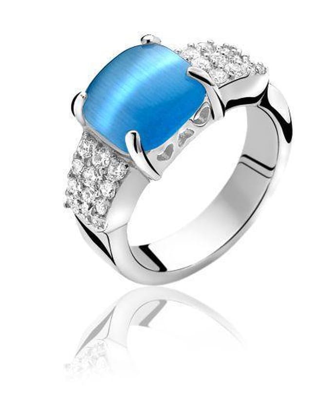 Zinzi - Zilveren Ring - Maat 52    ZIR667B52