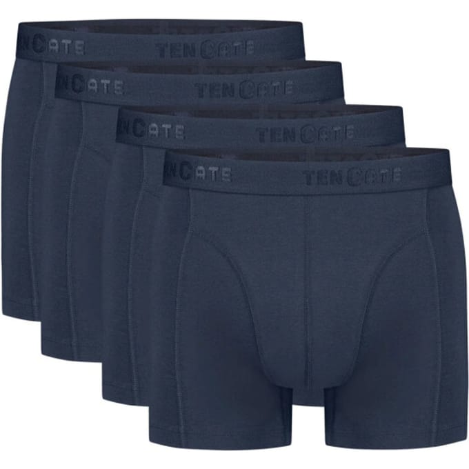 Ten Cate Basics shorts navy 4-pack voor Heren | Maat S