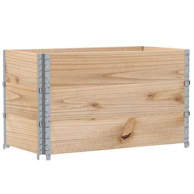 vidaXL Palletopzetranden 3 st 100x50 cm massief grenenhout