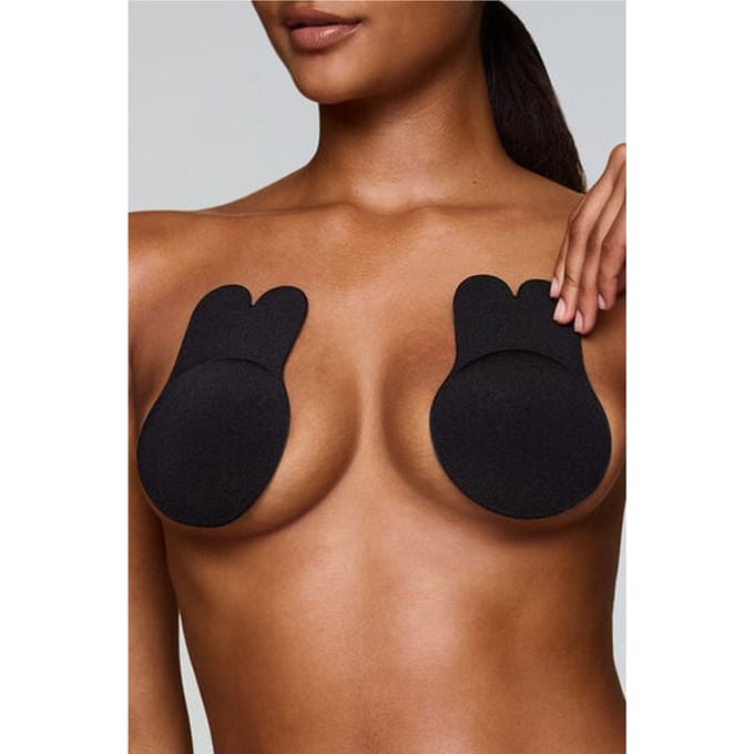 Hunkemöller Dames Accessoires Plakbare liftende cups - Zwart - maat S/M
