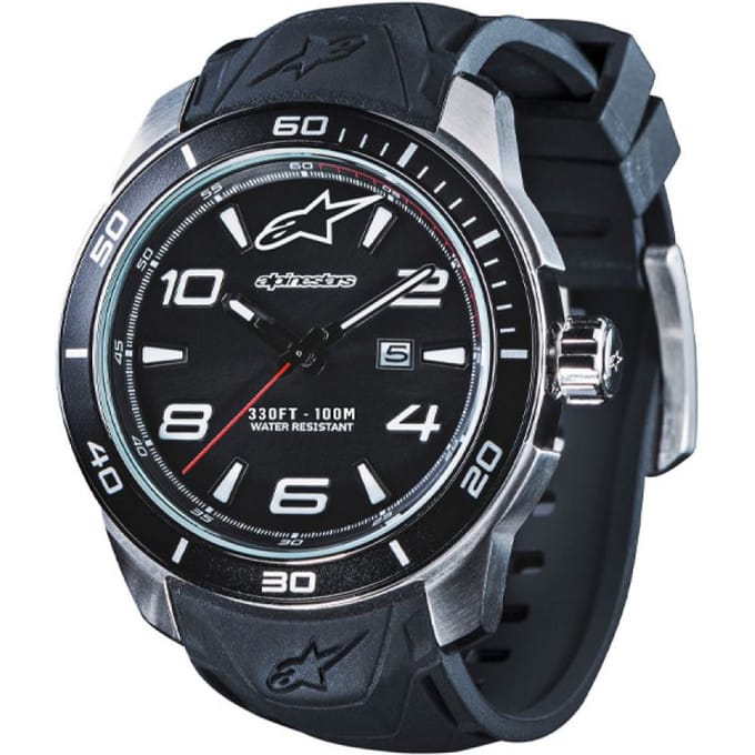 Horloge Alpinestars Tech Watch 3H Steel | 1036-96010