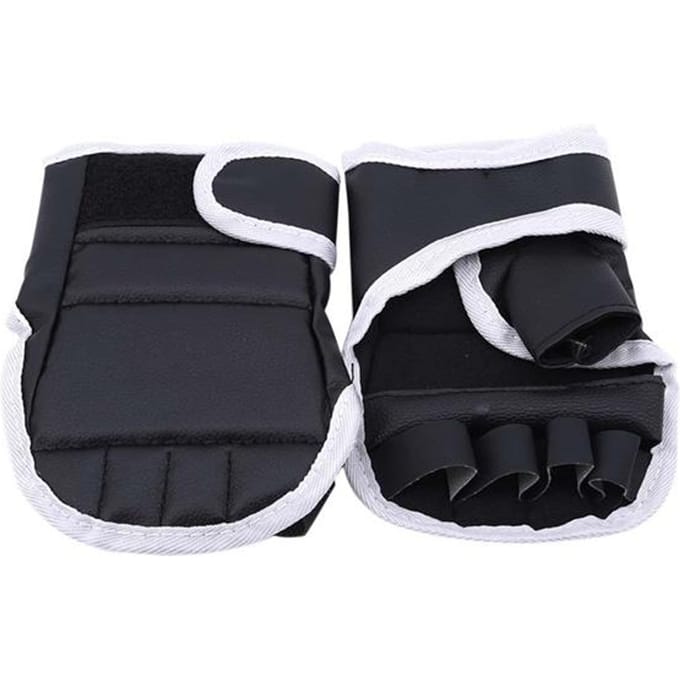 Bokshandschoenen Trainingsbokshandschoenen Volwassenen Sanda Handschoenen Muay Thai black