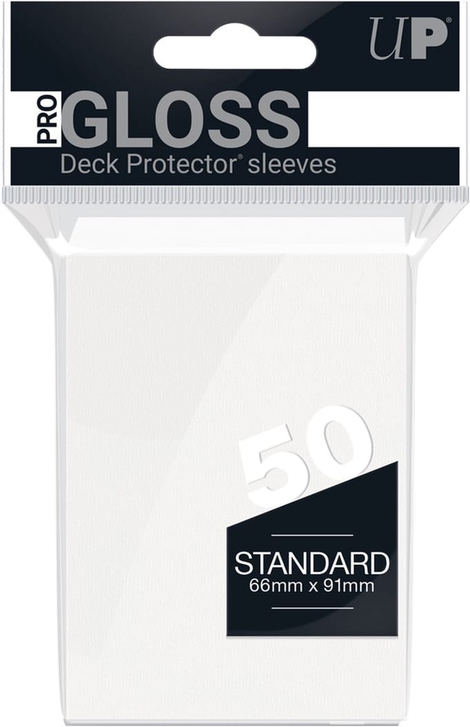 Deck Protector Trading Card Sleeves Sleeves - White - 50 stuks - D12