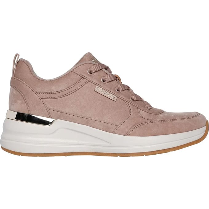 Skechers Dames/Dames Billion 2 Prissy N Plush Trainers (Taupe)