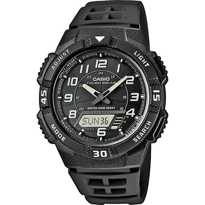 Casio AQ-S800W-1BVEF - Horloge - 42 mm - Siliconen - Zwart