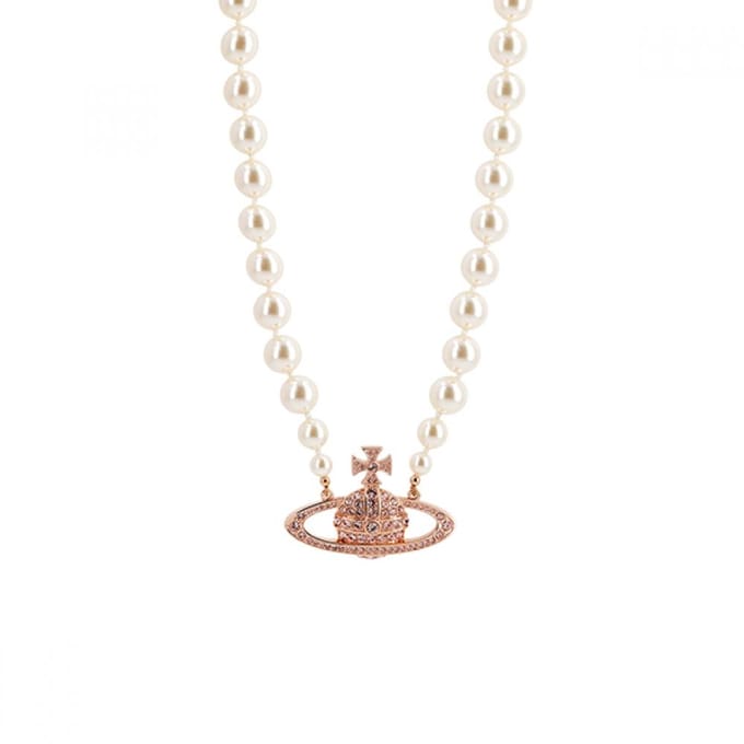 Collier Ras-de-cou Vivienne Westwood Relief Perle 02g128 63010106 02G128 (W2) white