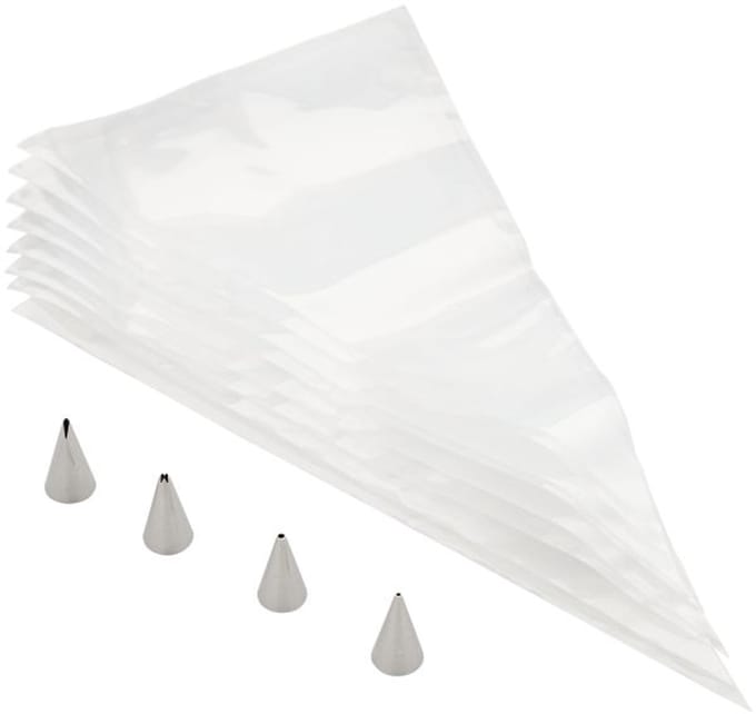 Wilton Cookie Decorating Set/12 - Spuitzak met Spuitmondjes - Garneerzakken