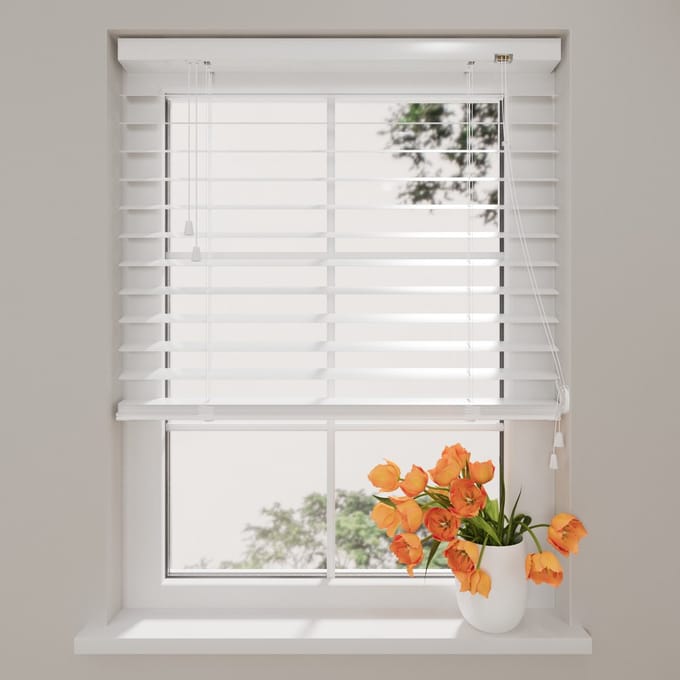 Aluminium Jaloezie Easy Matte - 50 mm - White - 70 x 180