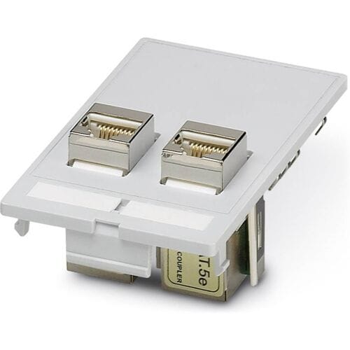 Phoenix Contact VS-SI-FP-2DSUB9-GC-BU/ST VS-SI-FP-2DSUB9-GC-BU / ST - Gegevens faceplate 1 stuk(s)