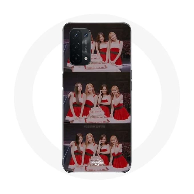 Coque pour Oppo A54 5G BLACKPINK Cadeau de Noël Chanson Last Christmas