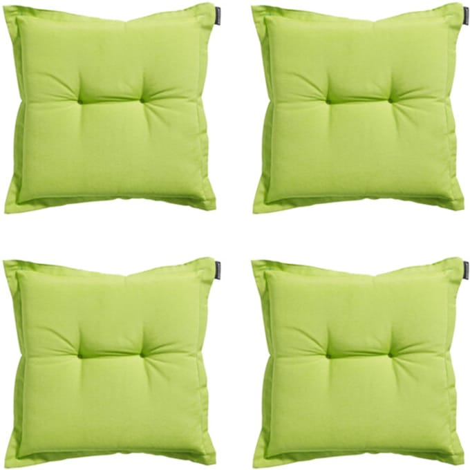 Madison - Zitkussen Panama lime - Ca. 50x50 cm - Set van 4
