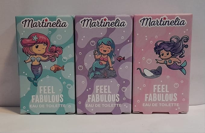 Martinelia Feel Fabulous Parfum set voor kinderen 3 stuks EDT 3x15ml