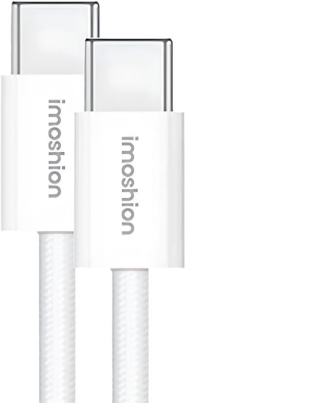 imoshion 2x USB-C naar USB-C Kabel - 1 meter - Snellader 60W