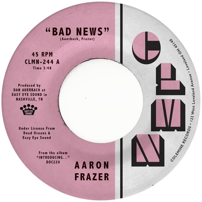 Aaron Frazer - Bad News (7" Single)