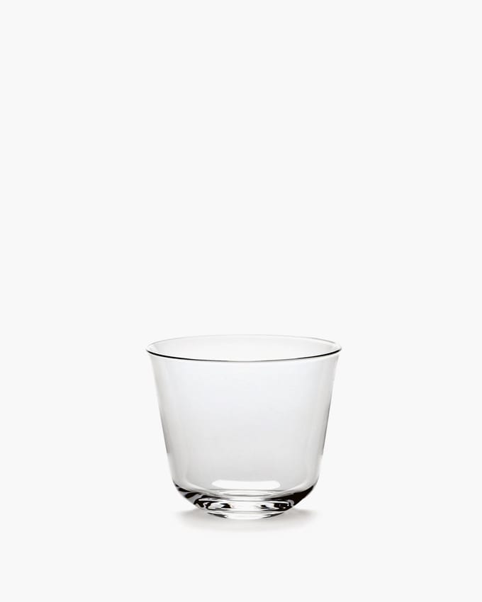 Serax Ann Demeulemeester Water Glas Transparant 20cl Grace (set van 4 stuks)