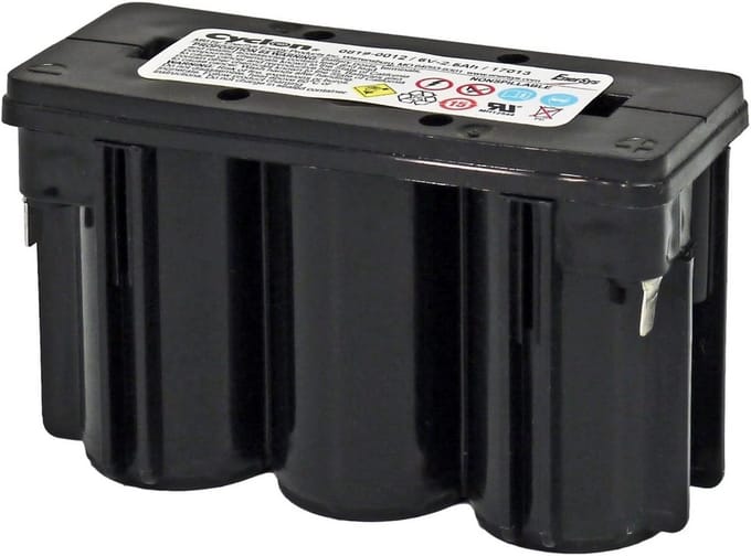 6V 2.5Ah Loodaccu Monoblock D-cel voor Industrie en Noodstroom
