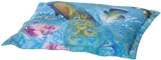 Madison zitkussen Hocker 43x43 cm Peacock Mint