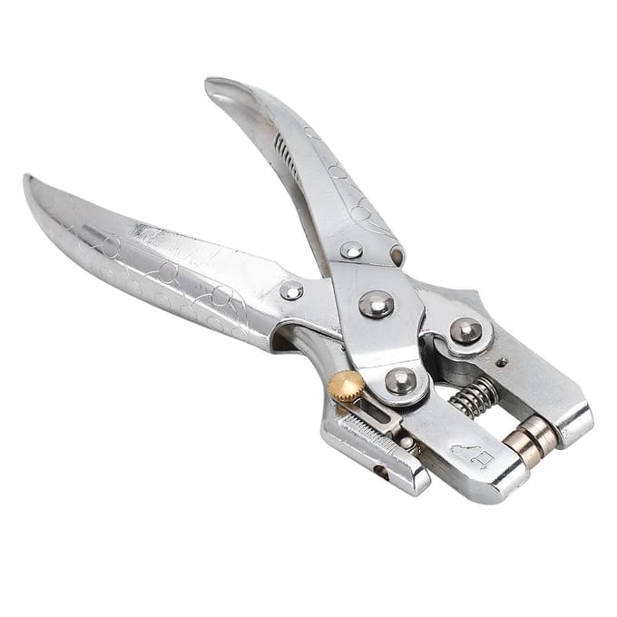 Multifunctionele Pons Tang Zilver 60# Staal Gegalvaniseerd Oogje Gat Pons Gereedschap white