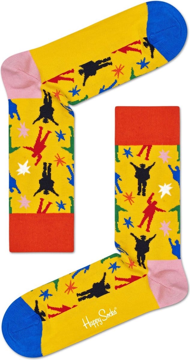 Happy Socks Beatles Helping Hands Sock - unisex sokken - Unisex - Maat: 36 - 40