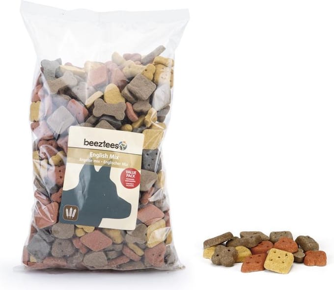 Beeztees Engelse Mix - Hondenkoekjes - Hondensnack - Voordeelverpakking - 1400 gram