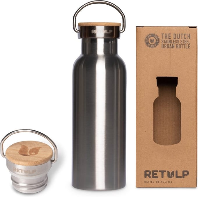 Retulp Urban Thermos - Thermosbeker - Waterfles - 500 ml - RVS