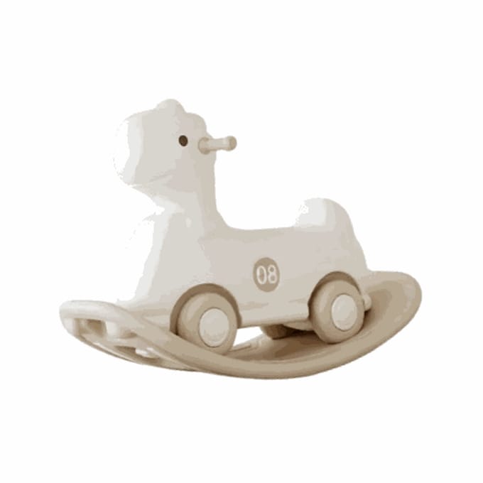Russle Hobbeldier Loopwagen Basic Beige/Créme