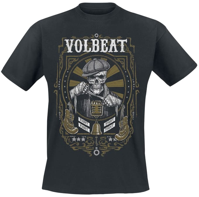 Volbeat T-shirt - Fight - S tot 5XL - zwart