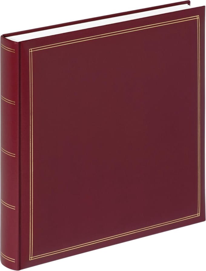 walther+ design FA-260-R Fotoalbum (b x h) 33 cm x 34 cm Rood 60 bladzijden