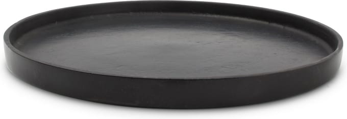 S|P Collection - Sierschaal 25xH1,5cm zwart - Palace