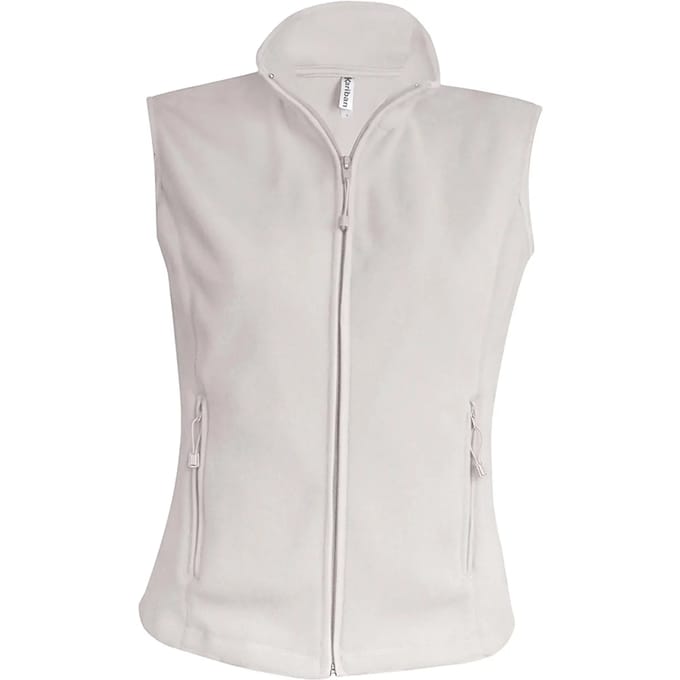Kariban Bodywarmer van microfleece dames K906 - Natural - M