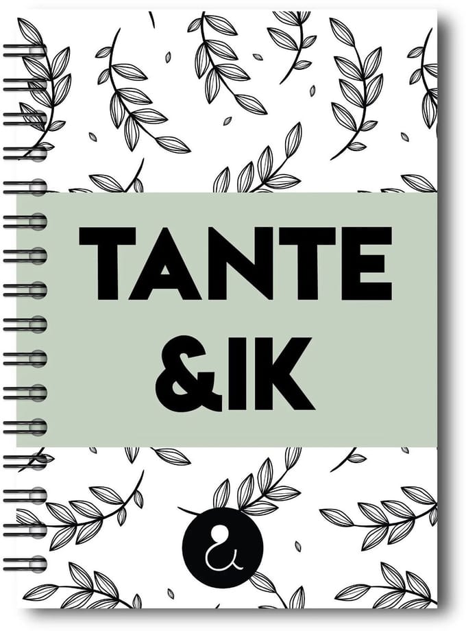 Studio Ins & Outs Invulboek 'Tante & ik' - Groen