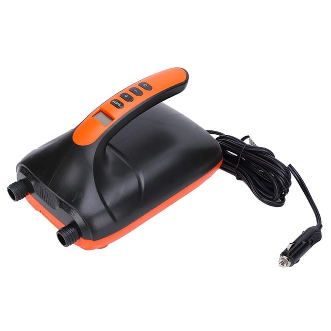 HT?782 Dubbeldoel Auto Hoge Druk Elektrische Opblaaspomp voor Paddleboard Surfboard gray