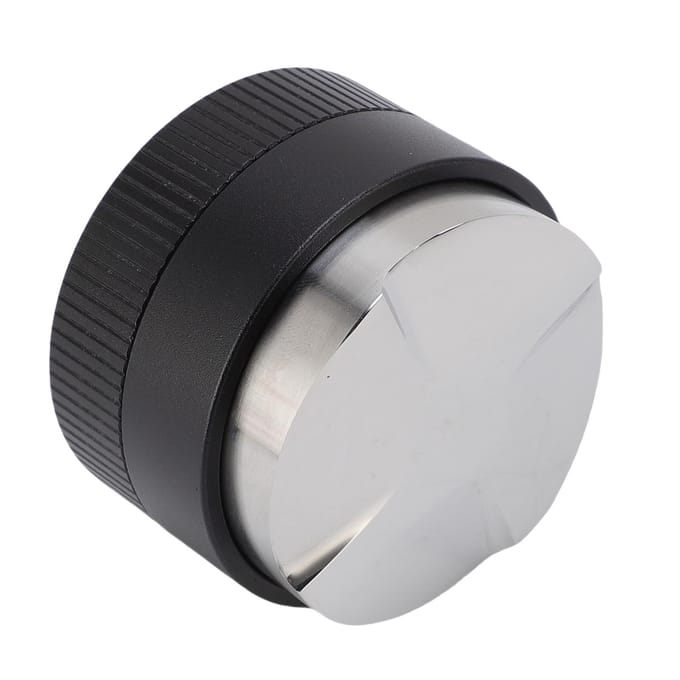 51mm Koffiedistributeur Tamper Koffie Leveler Koffiedistributietool met 4 Schuine Hellingen Auto black