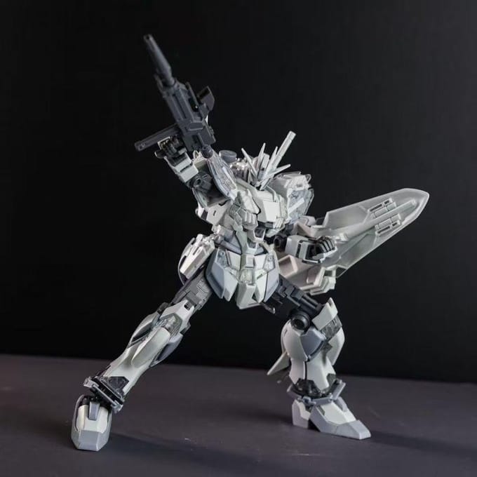 HG1/144 Figurine d'action Narrative C Coating Édition Restaurée Kit d'assemblage Avec Décalcomanies à l'eau Jouets en plastique Collectible Périphérique Anime gray