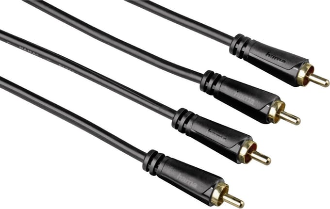 Hama Audiokabel 2Cinch - 2Cinch 5.0M, 3Ster