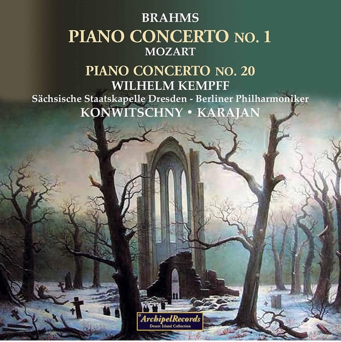Brahms: Piano Cto No. 1, Mozart: Piano Cto No. 20