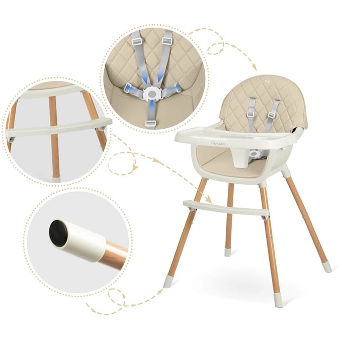 Nukido Lilo Beige Kinderstoel